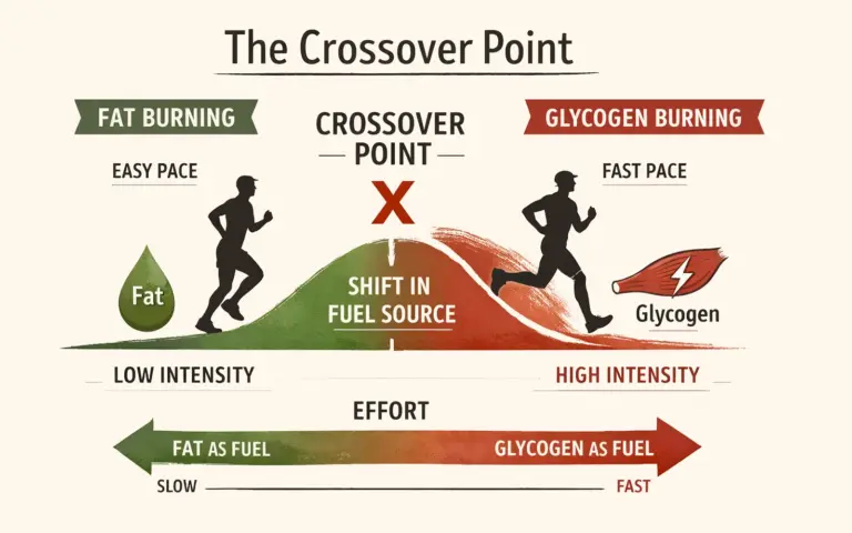 The Crossover Point: When Running Pace Changes Your Fuel Source